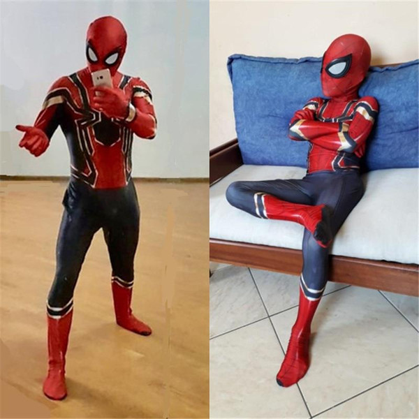 Halloween Costume for Kids Costume Kid Adult Suit Cosplay Children Superhero Adult Men Carnival Costume Siamese performance suit Show perfor