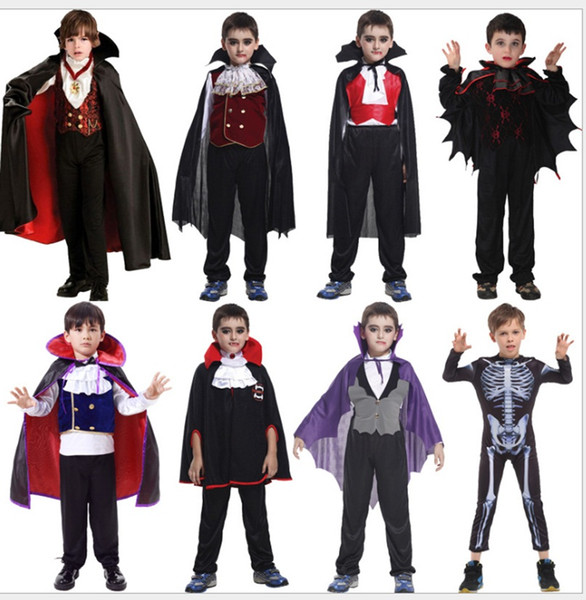 Vampire Masquerade Performance Costume Boys' Halloween/Carnival / Children's Day Festival/Holiday Halloween Costumes WSJ-52