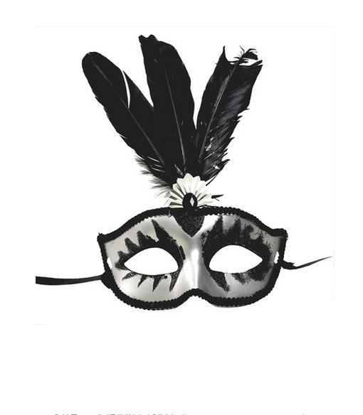 Venetian Half face flower mask Masquerade Party on stick Mask Sexy Halloween christmas dance wedding Party Mask supplies