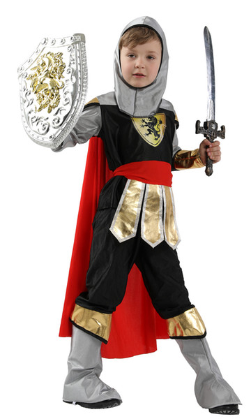 Shanghai Story Kids Halloween Boy's Costume Warriors Rome Cosplay Costumes