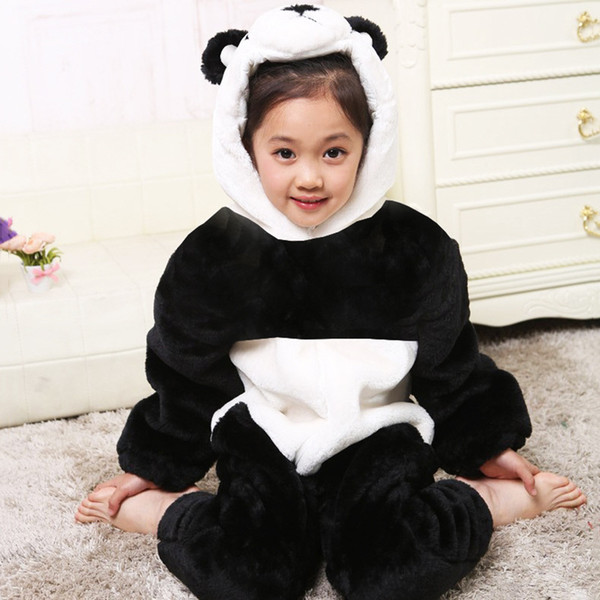 Panda Animal COSTUME For Kids Modeling Clothes Baby Dress Thickening Children Dance Clothing Show Serve European Costumes Cosplay Halloween