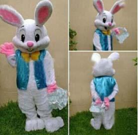 2015 sell like hot cakes PROFESSIONAL EASTER BUNNY MASCOT COSTUME Rabbit Hare Adult