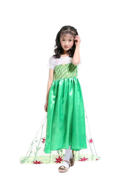 fairy cosplay costume for girls the princess costume cosplay fancy dress l for Halloween party child clothes