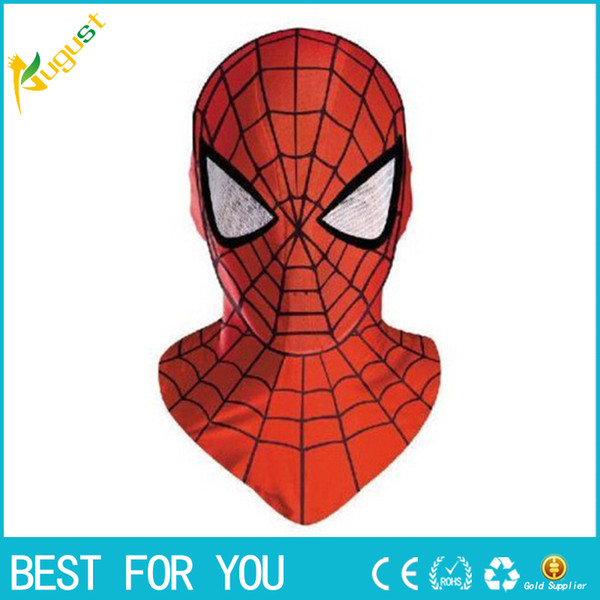 1pcs Halloween Cosplay Costume marvel bounce spider man mask for adults or children Full Face Mask