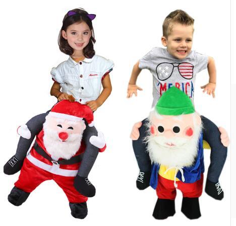 Children Ride on Me Mascot Costume Carry Back Funny Animal Pants Fancy Dress Oktoberfest Halloween Party Costume for Kid