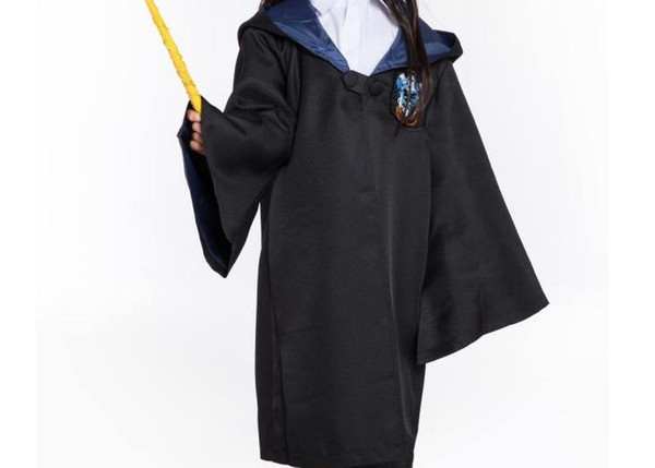 Theme/Movie Costuem Harry Potter Costume Ravenclaw Cloak Black Color for Adults and Children Free Shipping