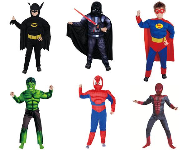 Manufacturers sell Halloween children captain Avengers alliance clothing ant man muscle iron man costume