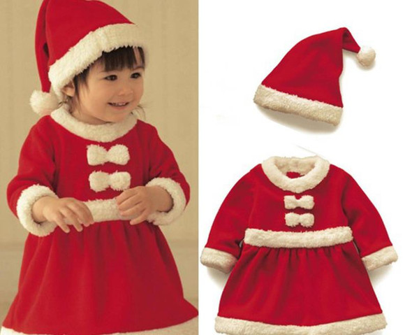 2018 The new European and American Christmas clothing children's clothing Santa Claus costumes private Santa suit