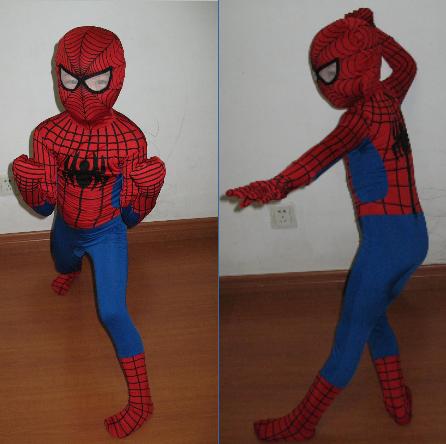 kids lycra spiderman zentai suit children mascot spiderman costumes morph costume