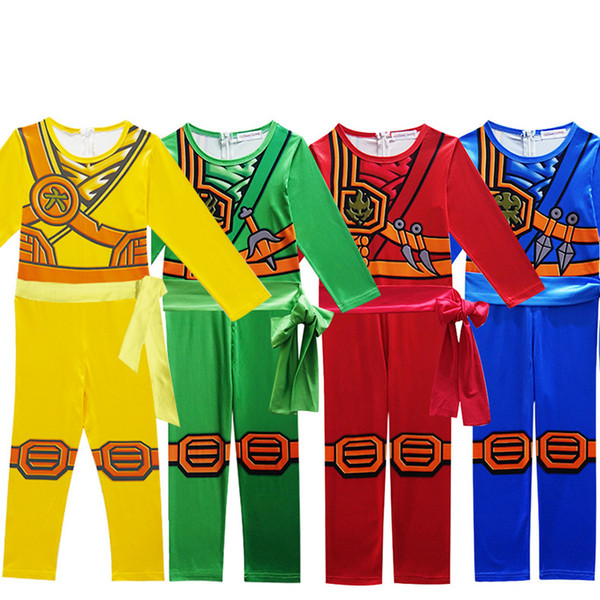 Cosplay Siamese Lego Phantom Ninja NINJAGO Boy Kids Children Costume Christmas Halloween Party New Year Plugsuit Jumpsuit