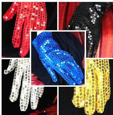 5pairs /lot free shipping fashion 3-8years old Children sequined cosplay Gloves Performance of etiquette gloves dancing gloves for boy girls