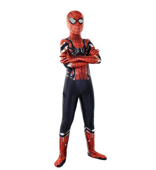 Halloween cosplay Superhero costume 3D digital print tights Zentai anime extraordinary Returning steel Spiderman tights jumpsuit