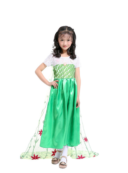 fairy cosplay costume for girls the princess costume cosplay fancy dress l for Halloween party child clothes