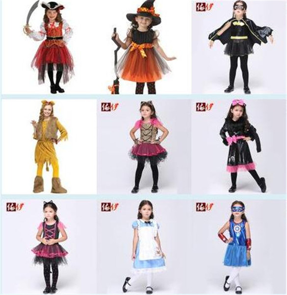 HOT SALE 20 STYLE children Costumes wear costumes performance clothing Children dance costume cosplay anime plays