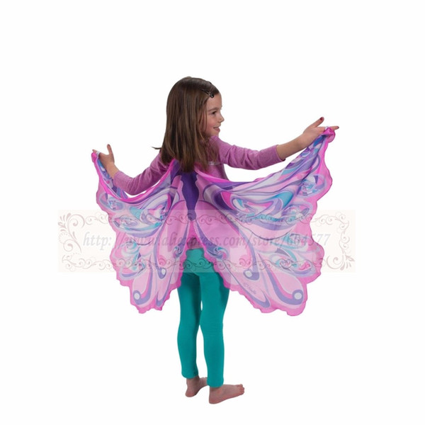 Fairy Rosa Wing Girls Costumes for Halloween Dress Up Clothes, Pretend Play,Christmas Gifts for Kids