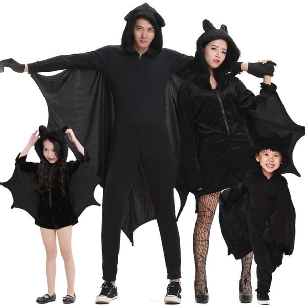 family matching bat costume unit suit