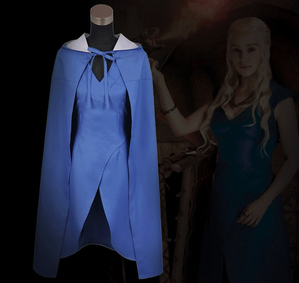 Game of Thrones Daenerys Targaryen Mother of Dragon Dress Costume