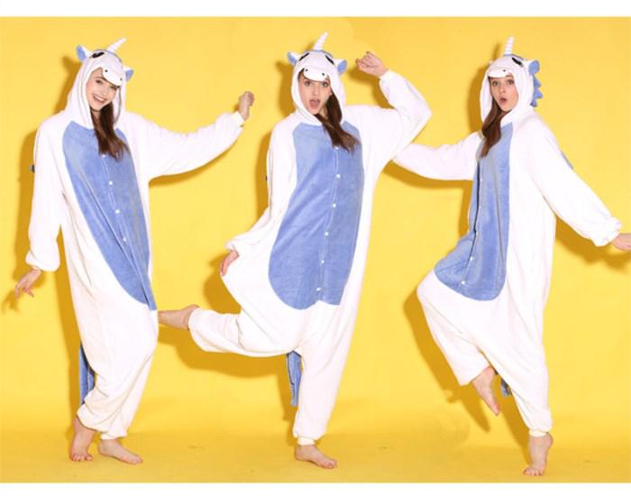 Cartoon Animal Unicorn Pony Horse Unisex Adult Onesies Onesie Pajamas Kigurumi Jumpsuit Hoodies Sleepwear For Adults Welcome Wholesale Order