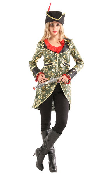 Shanghai Story Halloween Costume Women Fantasia Cosplay Pirate Clothing FOr Woman