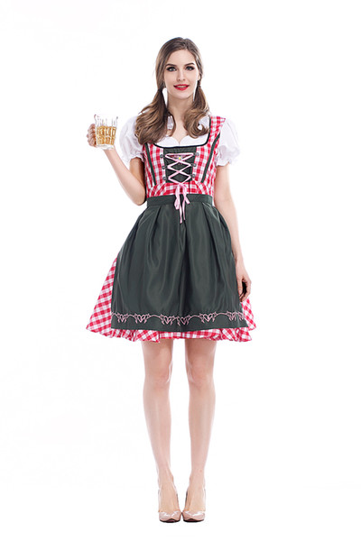 Glamcare Halloween German Oktoberfest Fat Man Bavarian Traditional Beer Festival Party Ball Party Dress Plus size