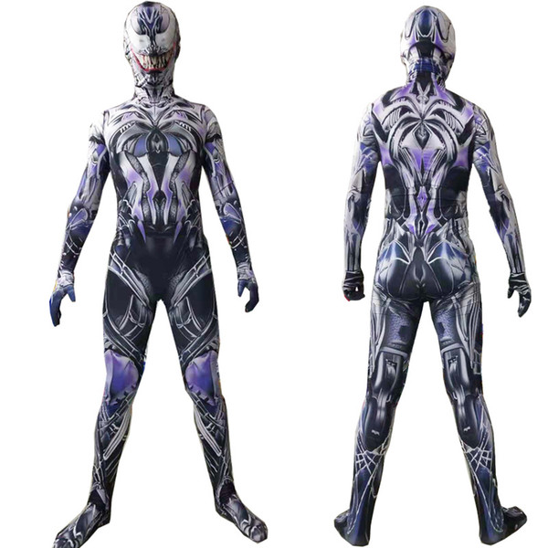 Super Hero Cosplay Halloween Spider-Man Costume Kids Cosplay Clothing Slim Uniforms Cosplay Tights Party Clothing Bodysuit Long Plus Size