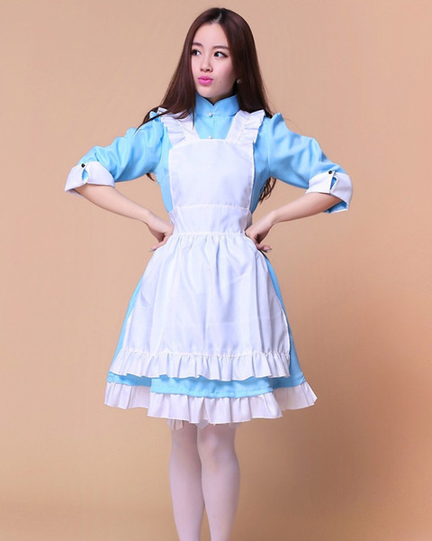 Shanghai Story japanese Anime Sakura Jasmine Cosplay Brand Character maid Cosplay costume For Women