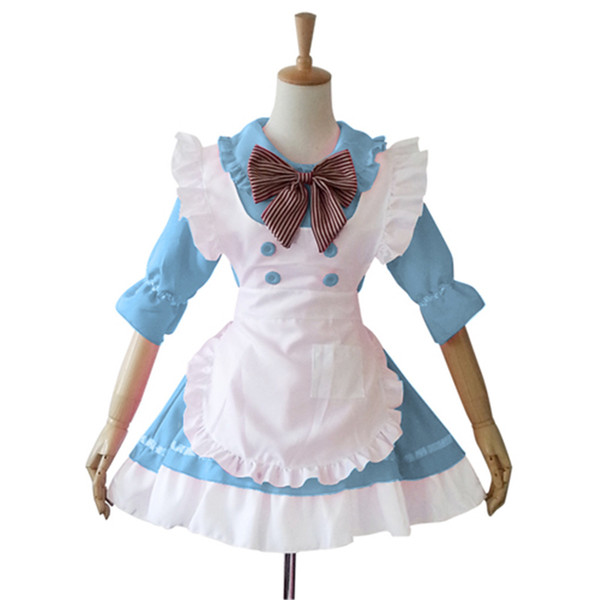 Shanghai Story women girl maid Cosplay costume anime cartoon Character lolita dress Costumes