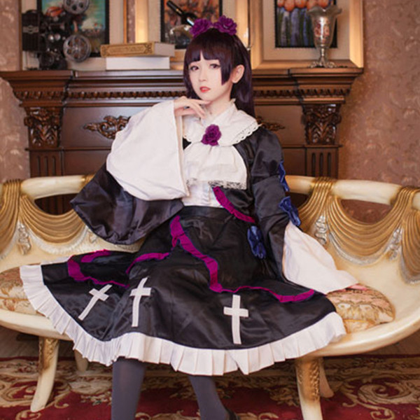 Kuroneko costumes cosplay Lolita skirts Japanese anime Oreimo clothing Masquerade/Mardi Gras/Carnival costumes 