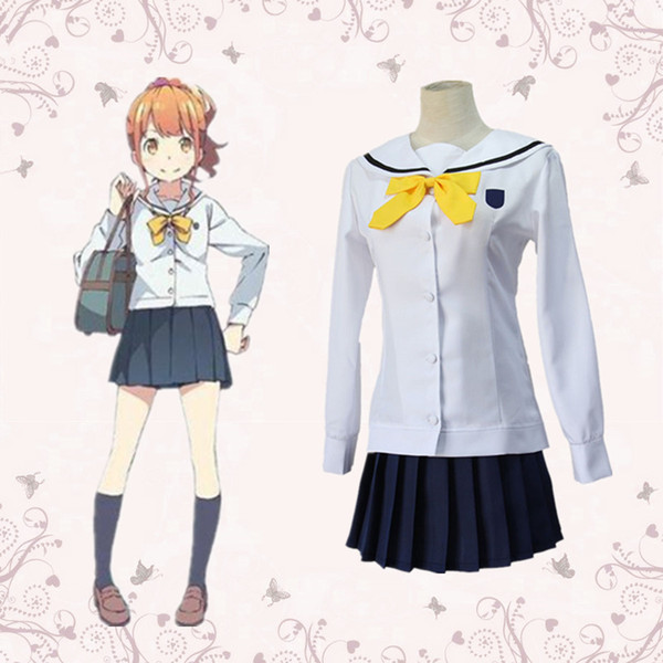 Megumi Jinno cosplay costumes sailor suit Japanese anime Eromanga Sensei clothing Masquerade/Mardi Gras/Carnival costumes supply from stock