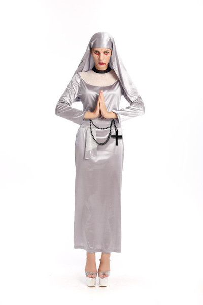 Nuns Religion Arabic Costume for Halloween Carnival L15466