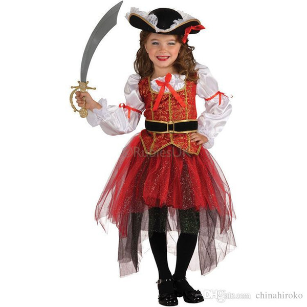 2015 HOT Children's clothes Halloween costume Dress suit Lovely girl cosplay role Party Dance dress Free DHL FedEx