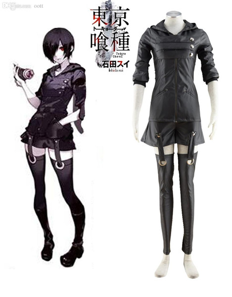 okyo Ghoul Touka Kirishima Ghouls Fighting Uniform Anime Cosplay Costume 