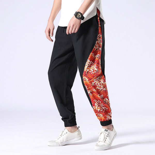 Summer 100% Cotton Super Ventilate Men Casual Wear Pants Comfort/2019 Men Chinese Style Ankle-length Pants/asian M- 5XL