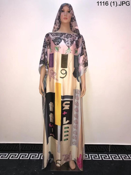 Hot sale 2019 summer style women beach dress beautiful holiday dress Uk market popular muslim match headtie