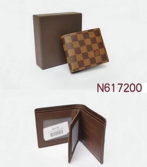 Hot blast leather men's wallet with box free shipping 03