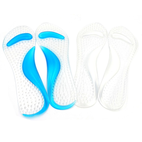 The Travelling Profits Pu Gel Double Color Seven Ventilating Shock-absorbing Massage Insole Foot Pad shoes accessories