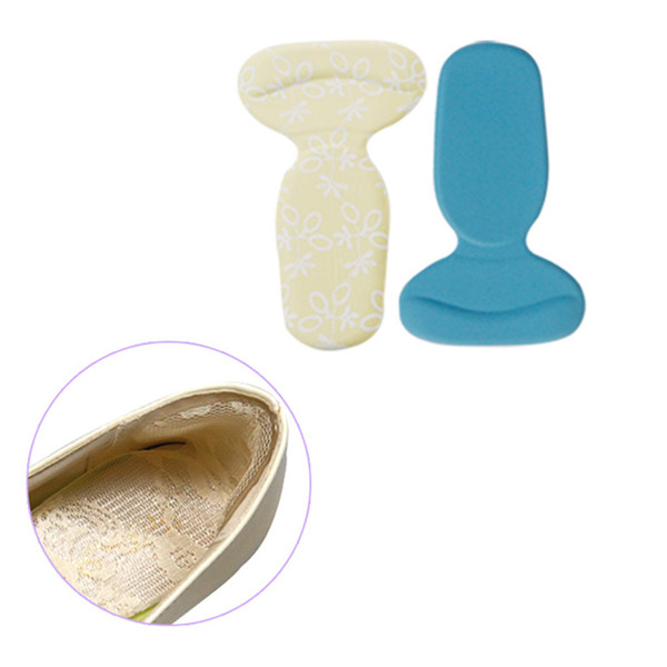 New Arrival Viscose Silica Gel Insoles Reduce The Size Prevent Slippery Wear-resisting Heel piece heel Pad High Heels Insoles