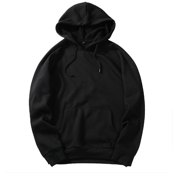 USA SIZE 8 Colors Hoodies good quality Men's Thick WARM Clothes Winter Sweatshirts Men Hip Hop Streetwear Solid Fleece Hoodies Man Clothing