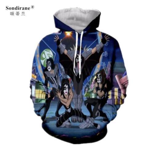 Sondirane 2018 New Fashion Women/Men Cartoon 3D Print Hoodies Sweatshirt Casual Long Sleeve Pullovers Funny Tracksuit Tops Cool