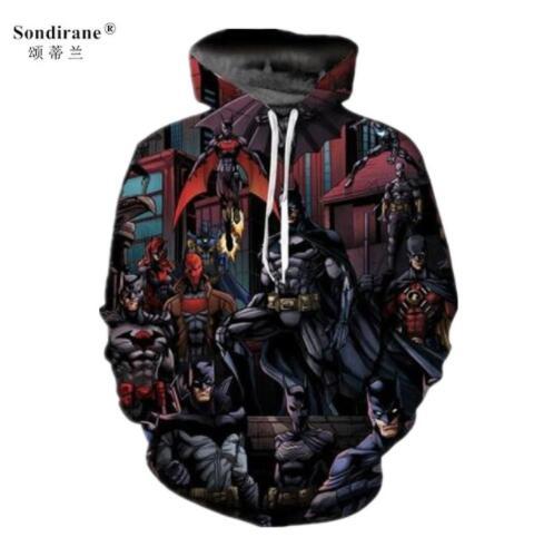 Sondirane 2018 Fashion Women/Men 3D Print Cartoon Funny Hoodies Sweatshirt Casual Long Sleeve Pullover Tracksuit Hombre Clthing