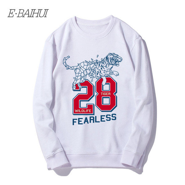 E-BAIHUI Men Pullover New 2019 Print Jersey Sweater Tops Fashion Crew Neck Men Long Sleeve Sleeve Pullover WD-146