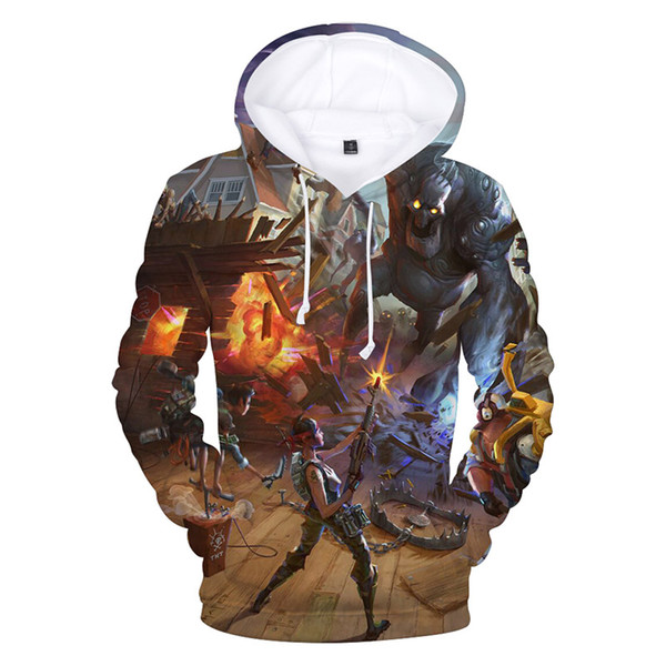 E-BAIHUI New Men/ Women 3DFortnite Games Pullover Hoodie Sweatshirt Hip-Hop Hooded 3d Print Fortnite Hoodie Fall Outfit WT-1212