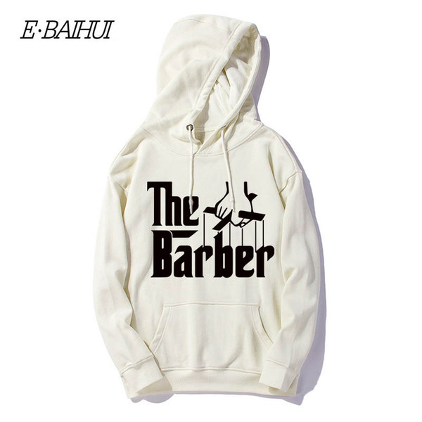 E-BAIHUI Brand Men Hoodedies Fashion Print Pullover Round Neck Long Sleeve Sweatshirt Tide Men Casual Hooded Sweater WT-130