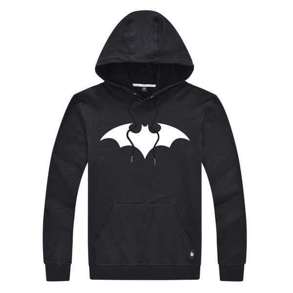 Men's Batman Superhero Cartoon Design Hoodie Men Sweatshirts Streetwear Unisex Autumn Hoodie