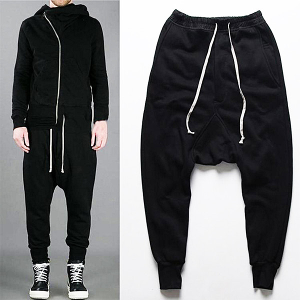 2018 Men Pants Mens zipper Joggers Casual Boost Cargo Military Justin Bieber Pants Hip Hop Ribbon Male Trousers