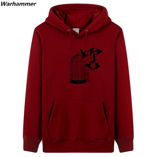 Warhammer Customize Kagome Freedom Hoodies Men Fleece Cotton Autumn Winter Oneck Long Sleeve Sweatshirt Sudadera Hombre XXXL Drop Shipping