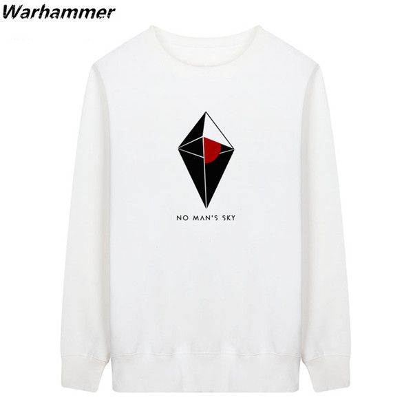 Warhammer Game Hoodies Men Survive No Man's Sky O-Neck Casual Pullover Sweatshirts Sudaderas Fleece Cotton O-neck Vest S 3XL Drop Shipping