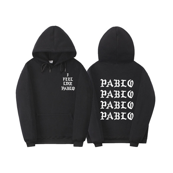 Fear Of God 'S Life Kanye West Pablo Hoodie Men Hip Hop Tracksuit Sweatshirts Pull Paris I Feel Like  Pablo Sportswear