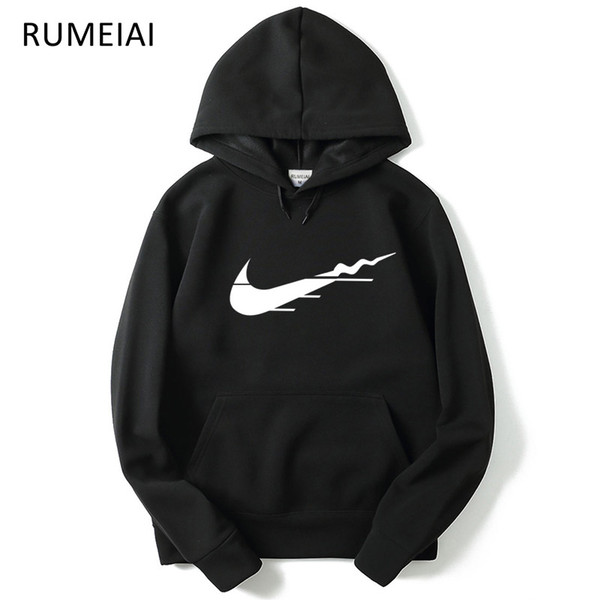 2018 New Fashion design Hip Hop Mens Hoodies and Sweatshirts Letter Printed Hoodies Men Pullover Outerwear Men Brand Clothing