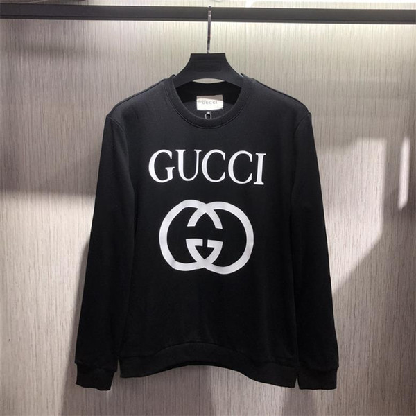 New 2019 Hoodies Men Long Sleeve Hooded Print Sweatshirt Mens Fashion Embroidery Casual Brand Skateboarding Clothing Hoody Men 217